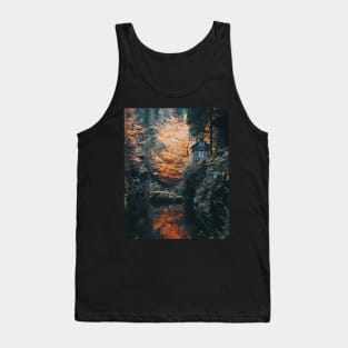 Moody Photography of Bohemian Switzerland's Historic Ticket Office #7 Tank Top